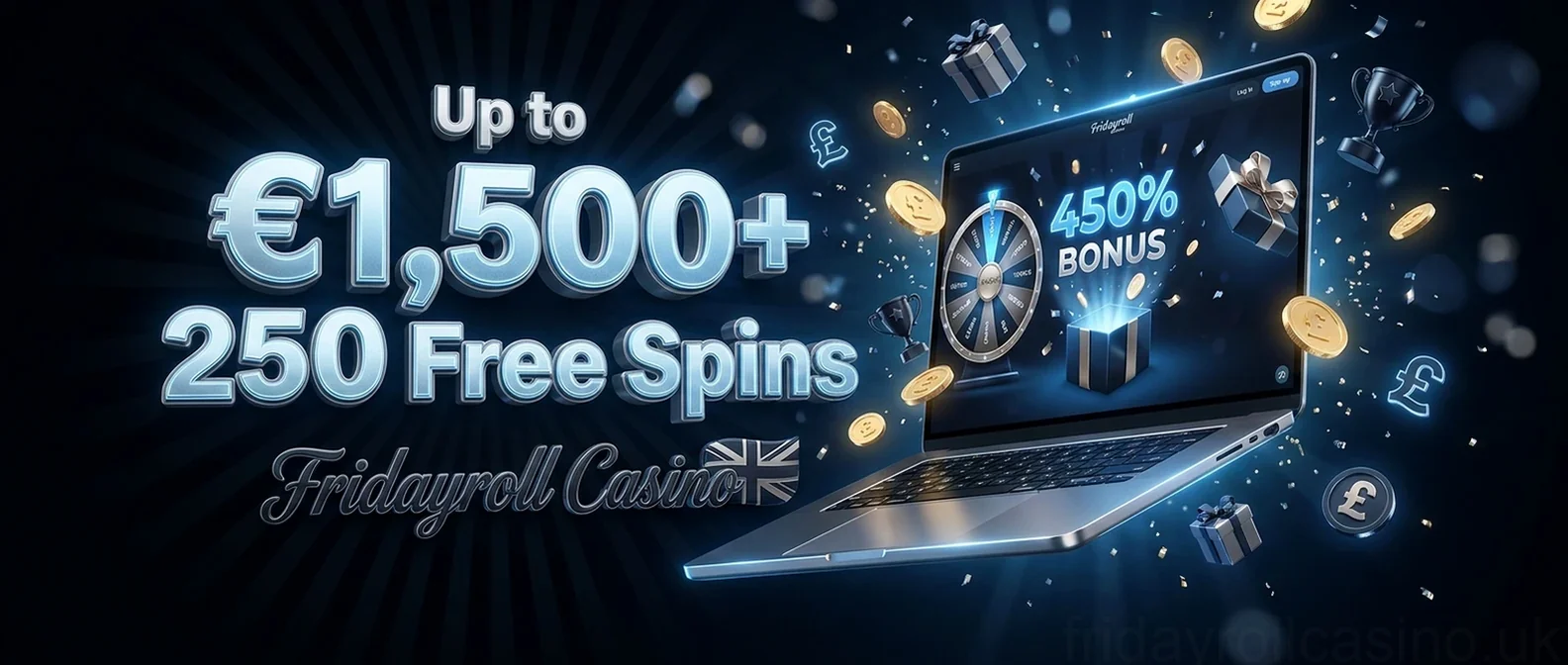 Up to €1,500+ 250 Free Spins